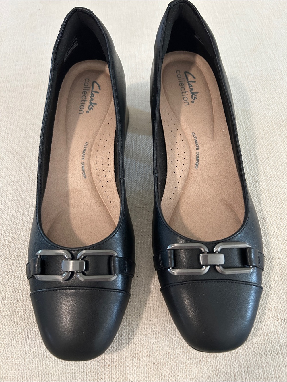 Clarks Iridessa Erin Pump, Black, Size 9.5M, NWT no box - Picture 4 of 10